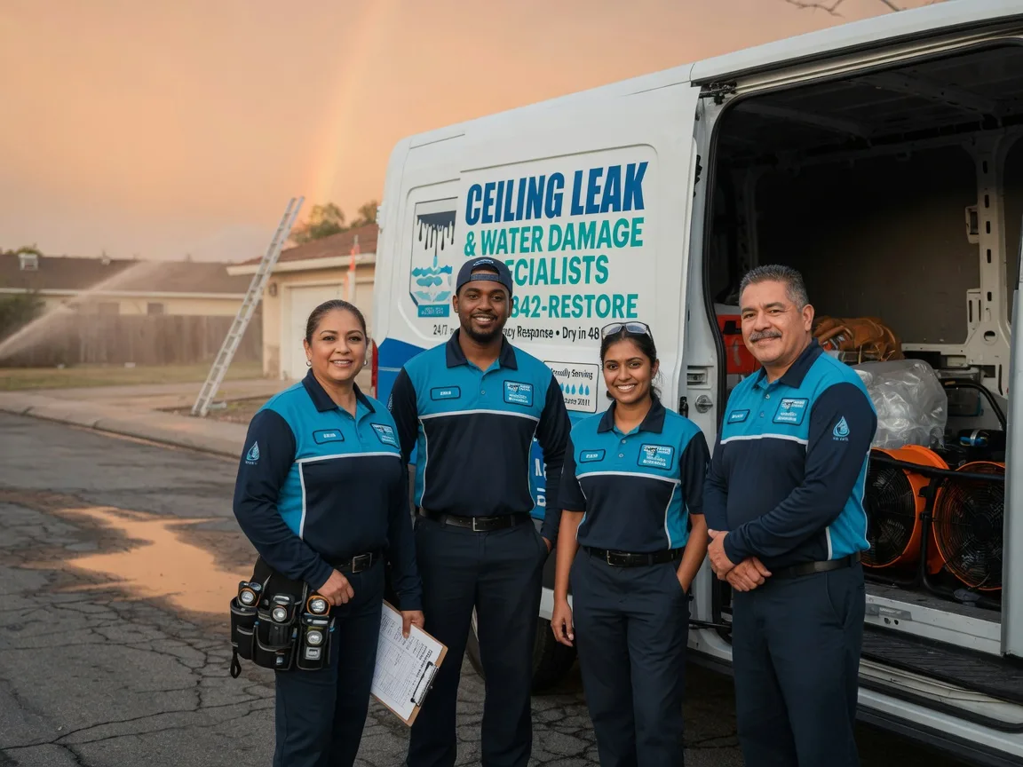 Ceiling Leak Cleanup company in Spangler, PA
